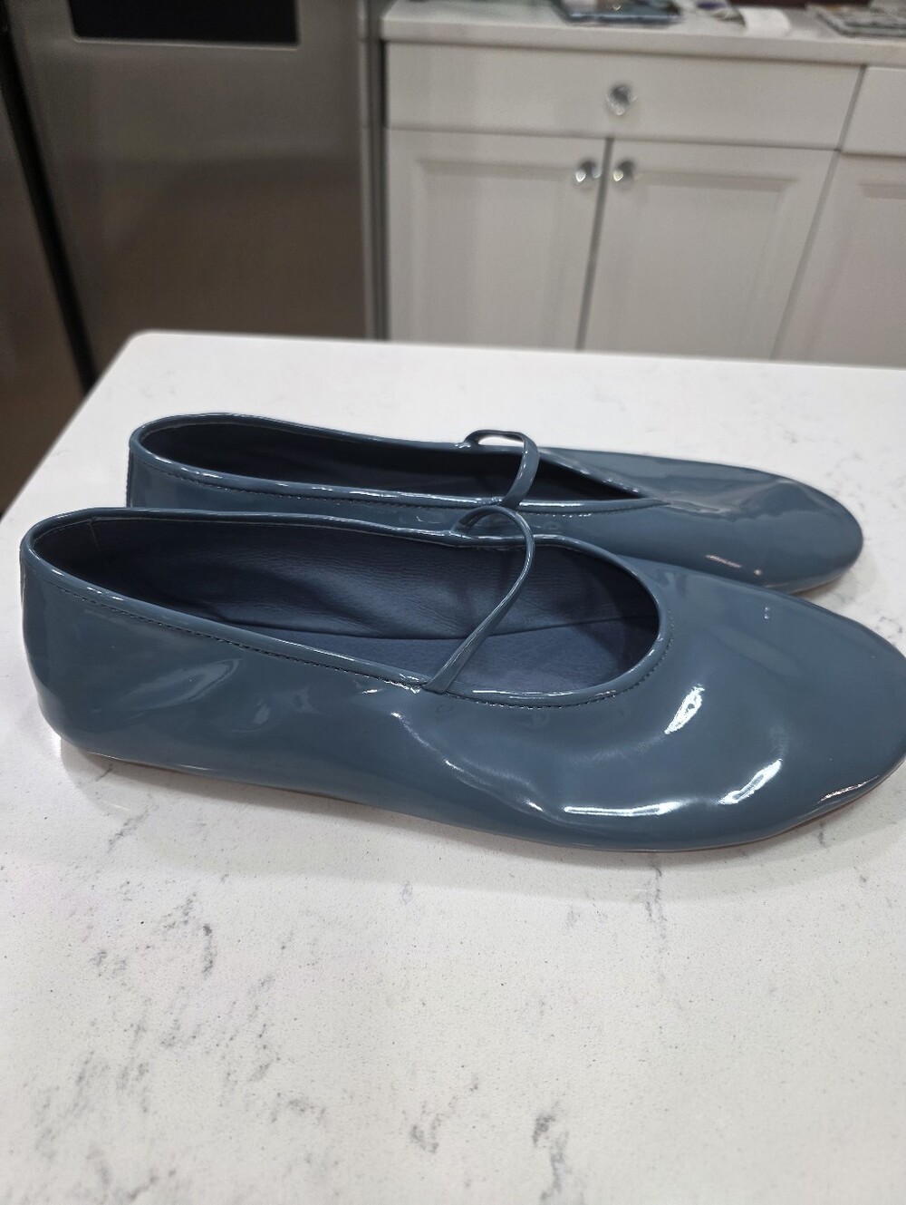 Jeffrey Campbell Dancerina Ballet Mary Jane Flats sz 10 - Picture 5 of 7
